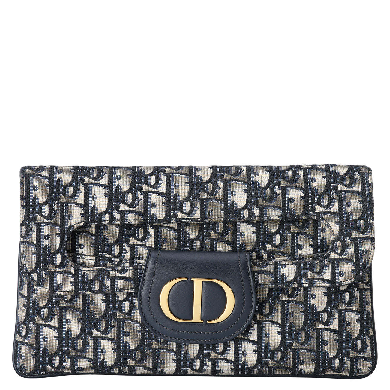 CHRISTIAN DIOR(USED)디올 더블 미디엄 클러치 겸 숄더백